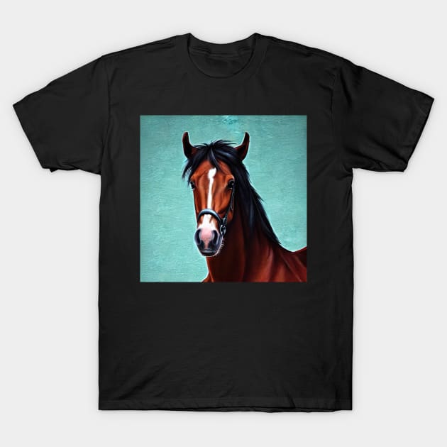 Beatiful horse T-Shirt by artsyworldart